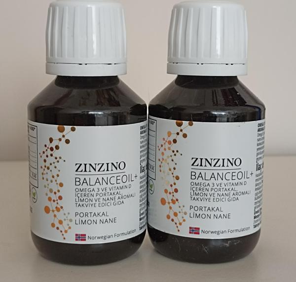 Zinzino Balanceoil+, 100 ml Yeni Nesil Balık Yağı 2 Kutu - Image 1