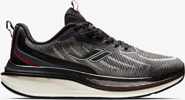 LESCON FIJI SİYAH KIRMIZI COMFORT ANATOMİK KOŞU VE YÜRÜYÜŞ AYAKKABISI - Image 1