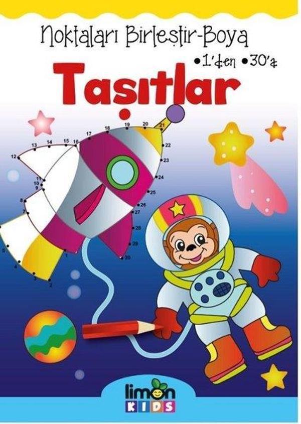 Noktaları Birleştir Boya-Taşıtlar - Limonkids - Image 1
