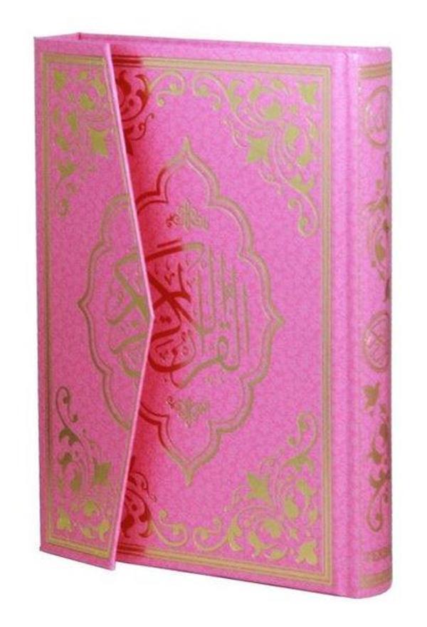 Kuran-ı Kerim Gökkuşağı Pembe Cilt - Tekbir Yayınları - Image 1
