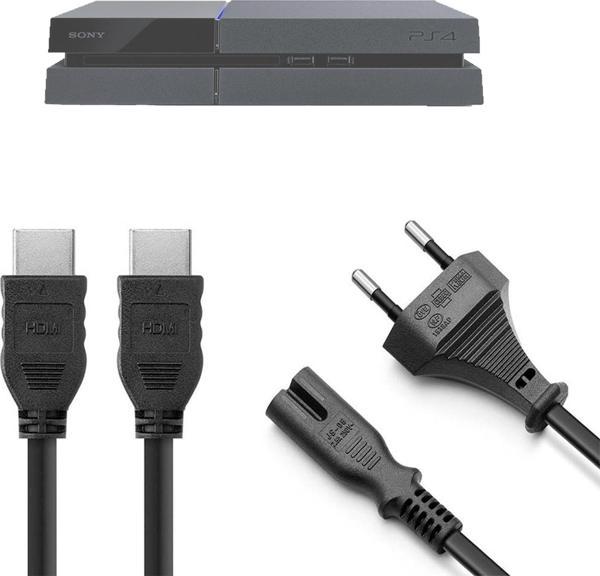 PS4 Güç Kablosu ve Hdmi Görüntü Kablosu Set Playstation 4 Aksesuar - Image 1
