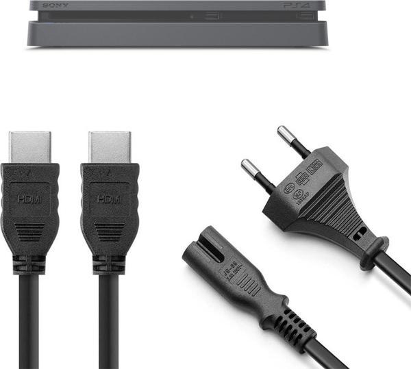 PS4 Slim Güç Kablosu ve Hdmi Görüntü Kablosu Set Playstation 4 Aksesuar - Image 1