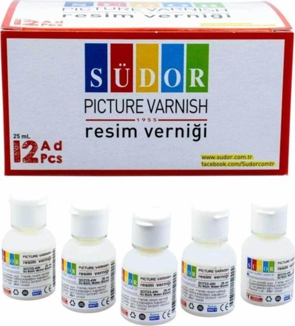 Resim Verniği 25 ml 3 Adet - Image 1