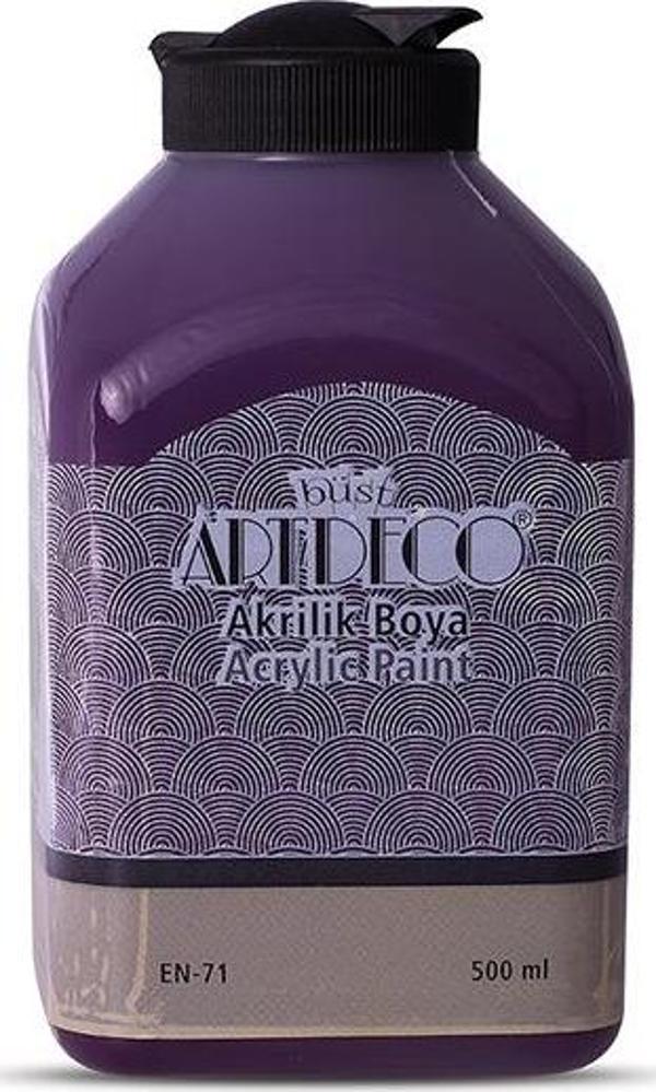 Artdeco Akrilik Boya 500ml Patlıcan Moru 3049 - Image 1