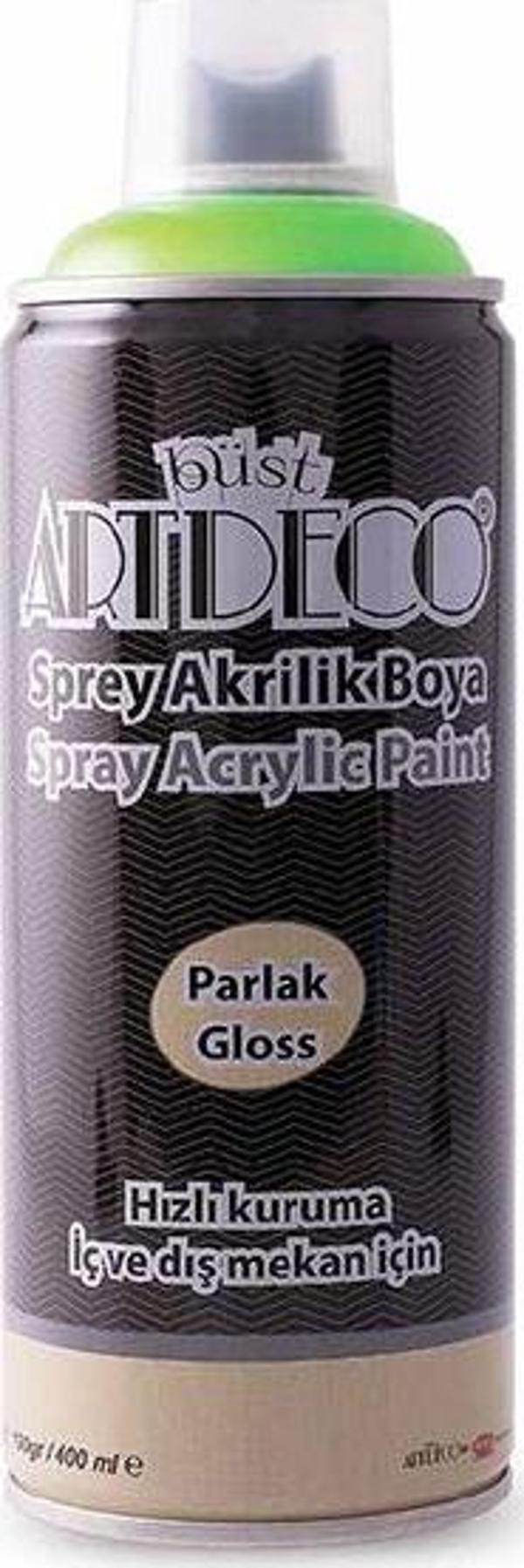 Artdeco Akrilik Sprey Boya 400ml Neon Yeşil 950 - Image 1