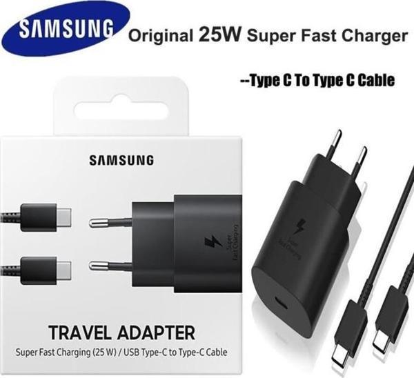 Sesatech Samsung Uyumlu Galaxy S21 Fe 5g Hızlı Şarj Aleti 25w Type-c Çıkışlı Şarj Cihazı - Image 1