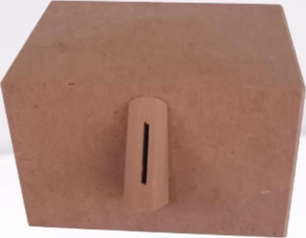 Hobi Dekoratif 90065 Kumbara Ham Ahşap MDF Model El Yapım - Image 1