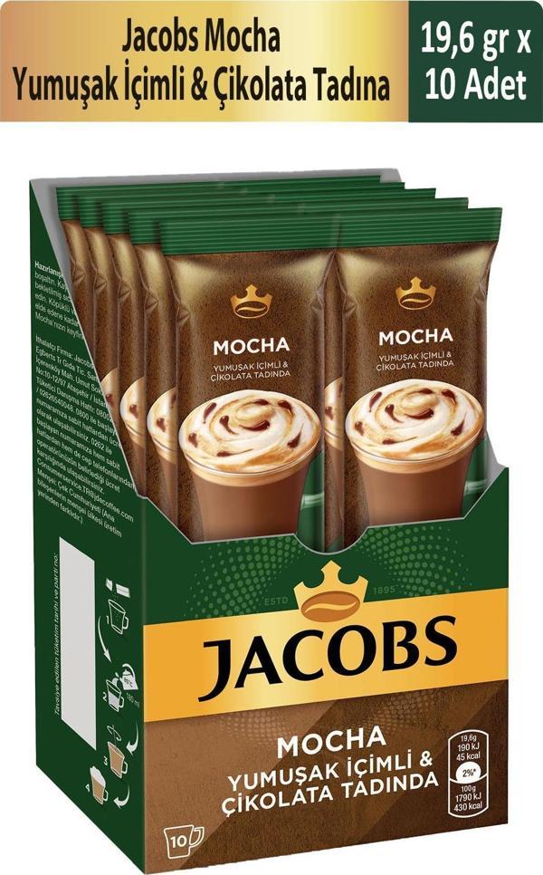 Jacobs Mocha 10'lu Poşet Kahve - Image 1