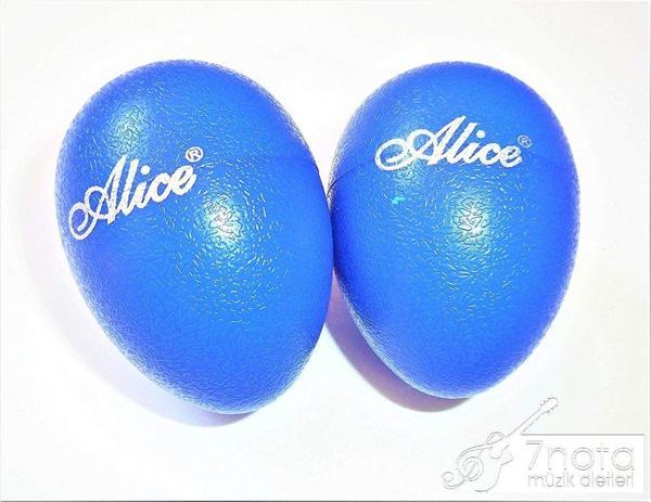 Alice A-041bl 1 Çift Shaker Yumurta Mavi  - Image 1