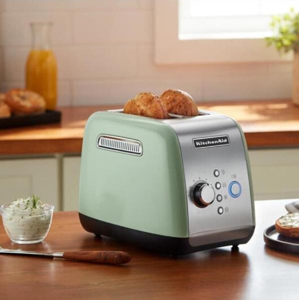 Kitchenaid 2 Dilim  Ekmek Kızartma Makinesi 5KMT221 Pistachio- EPT - Image 1
