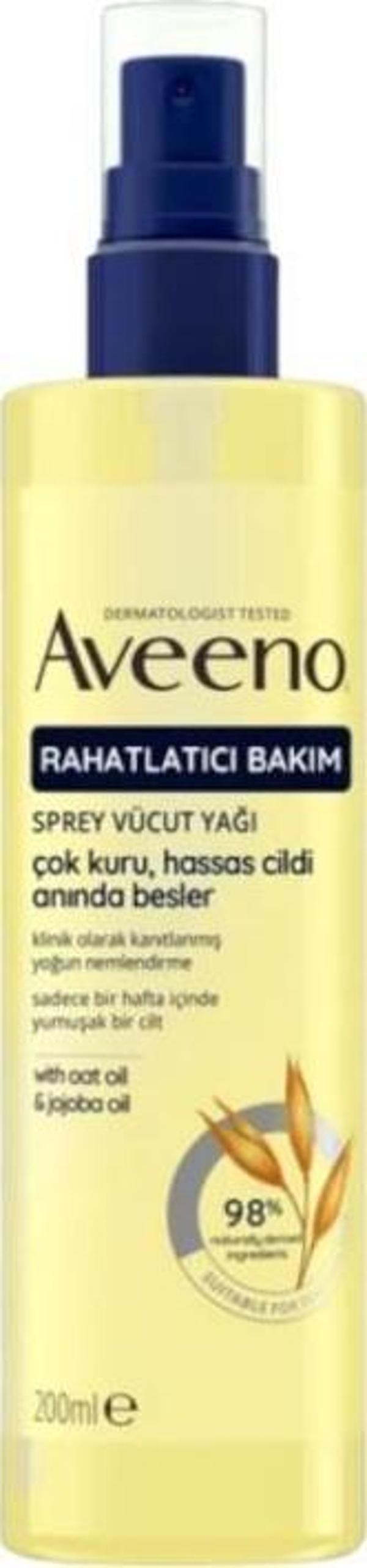 AVEENO Sprey Vücut Yağı 200 ml - Image 1