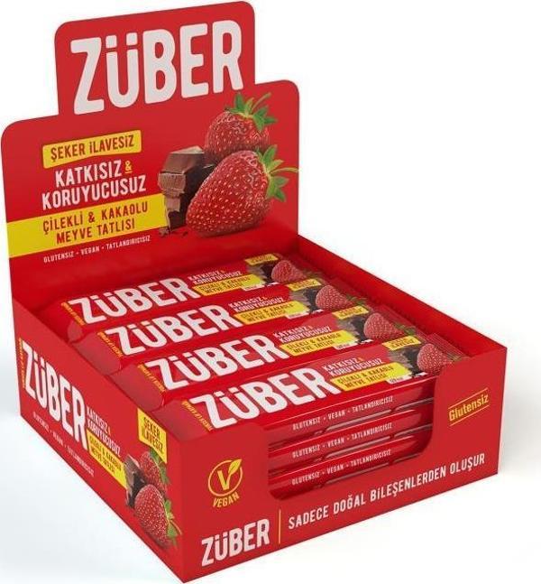 Çilekli ve Kakaolu Meyve Tatlısı - 40 gr x 12 Adet - Image 1