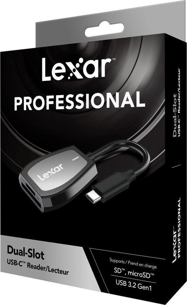 Lexar USB-C Dual-Slot Kart Okuyucu - Image 1