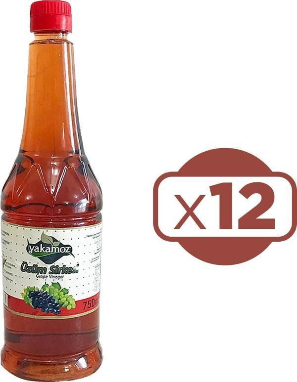 Yakamoz Üzüm Sirkesi 750 ml Pet x 12 Adet - Image 1