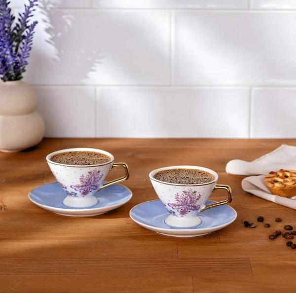 Emsan Arsen 2 Kişilik Kahve Fincanı Takımı 80ML - Image 1