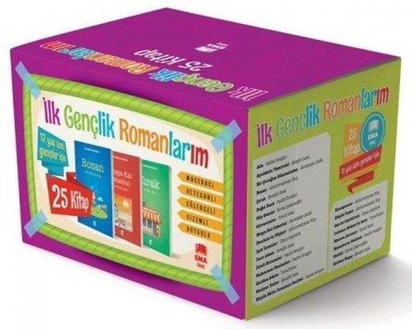 İlk Gençlik Romanlarım Seti-25 Kitap Takım - Ema Genç - Image 1