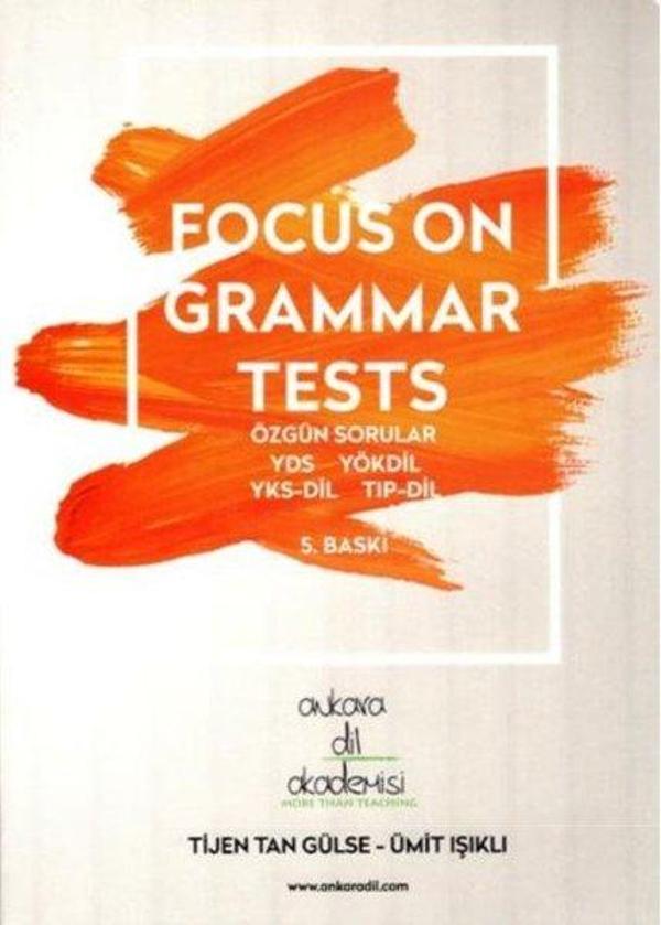 Focus On Grammar Tests - Ankara Dil Akademisi - Image 1