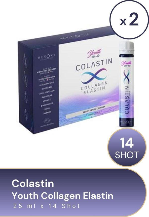 Colastin Youth Collagen Elastin 25 ml x 14 Shot-2 Adet - Image 1