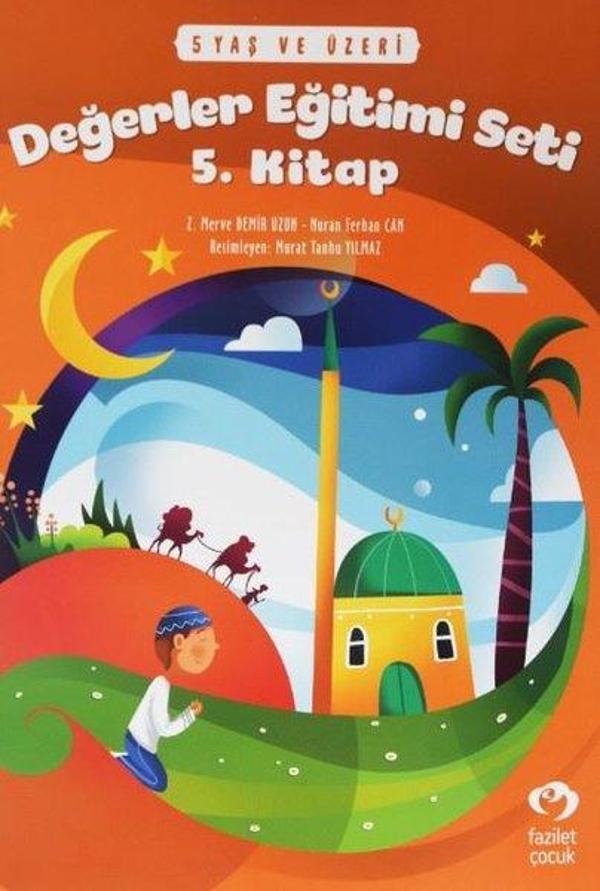 5 Yaş ve Üzeri Değerler Eğitimi Seti 5.Kitap - Fazilet Çocuk - Image 1