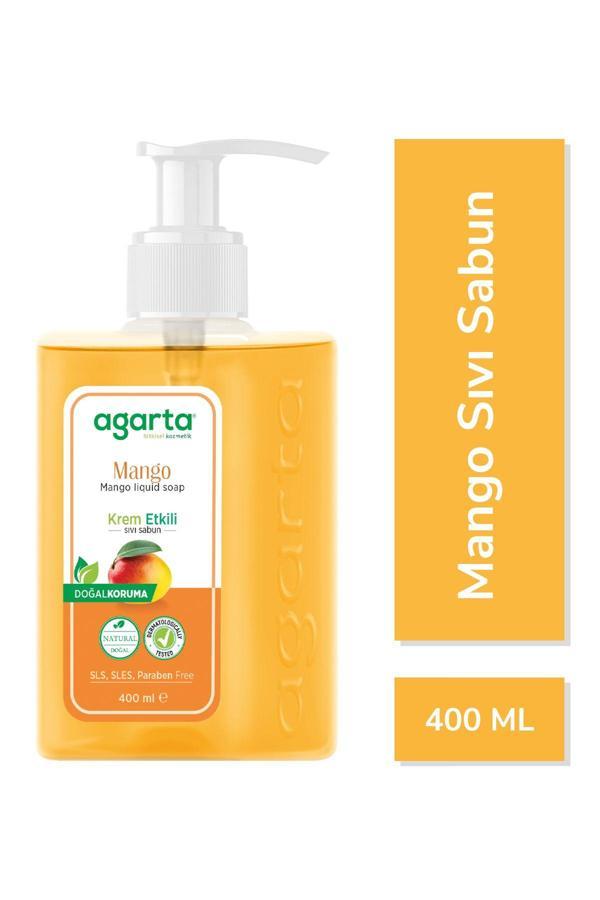Agarta Doğal Mango Sıvı Sabun 400 ml - Image 1