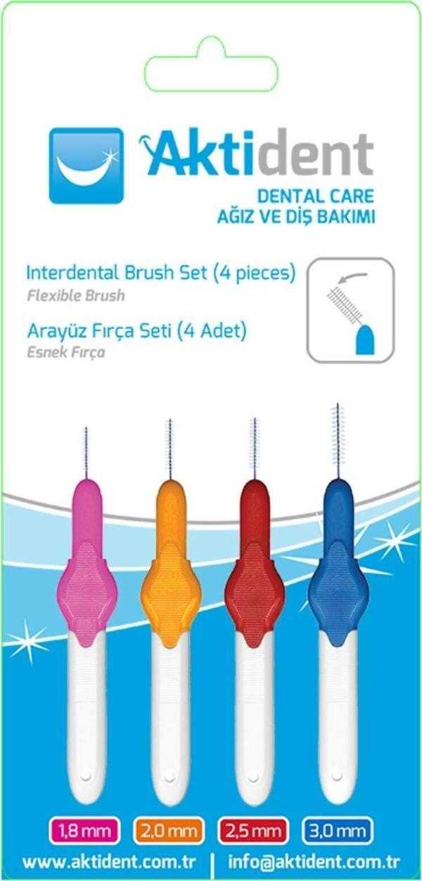 Aktident Arayüz Fırça Seti Karışık 4 Adet - Image 1