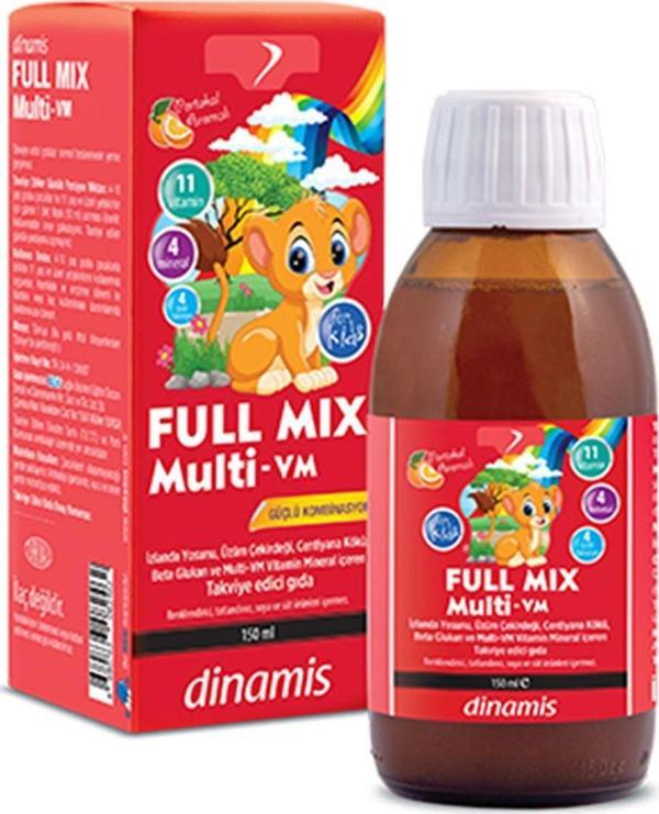 DİNAMİS Dinamis Full Mix Multi Vm Şurup 150 ml - Image 1