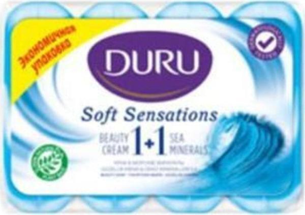 Duru 1+1 Sabun-deniz Mineral Eko 80 Gr(4 Lüx12) - Image 1