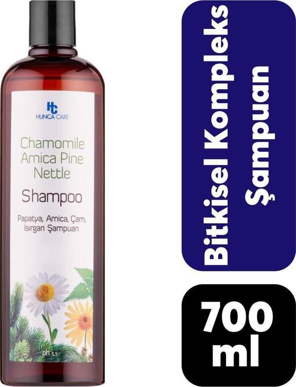 Hunca Care Şampuan 700 Ml Papatya, Arnica, Çam, Isırgan - Image 1