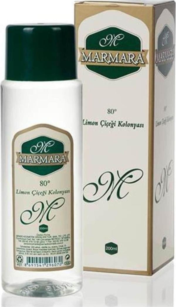 Marmara Kolonya Limon Kutulu 200ml 8691541296032 - Image 1