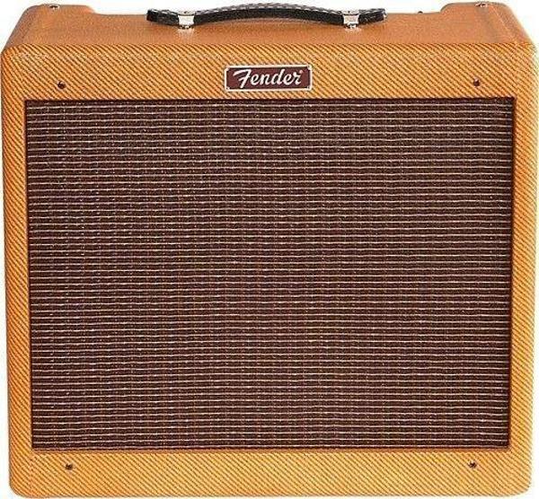 Fender Blues Junior Lacquered Tweed Elektro Gitar Amfisi - Image 1