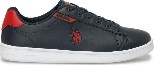 U.S. Polo Assn. Costa Spor Ayakkabı Lacivert-Kırmızı - Image 1