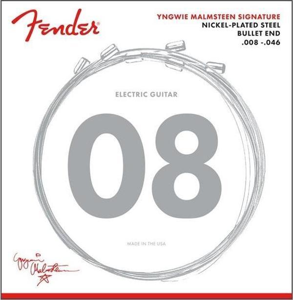 Fender Yngwie Malmsteen Signature Electric .008-.046 Nickel-Plated Steel Elektro Gitar Teli - Image 1