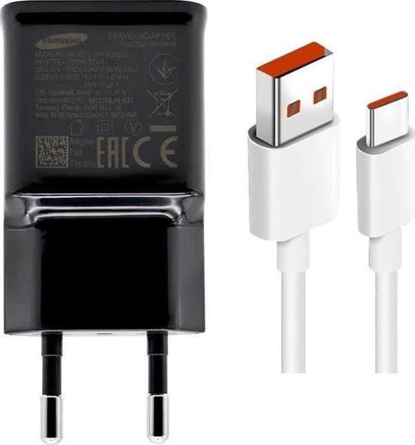 Samsung TA20 Adaptec Fast Charge. Hızlı Seyahat Şarjı Type-C Siyah İthalatçı Garantili - Image 1