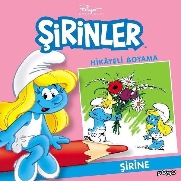 Şirine-Şirinler Hikayeli Boyama - Pogo - Image 1