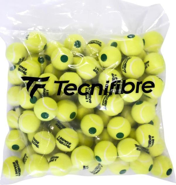 Tecnifibre Stage 1, 10 Yaş Çocuk Tenis Topu 72 Adet - Image 1