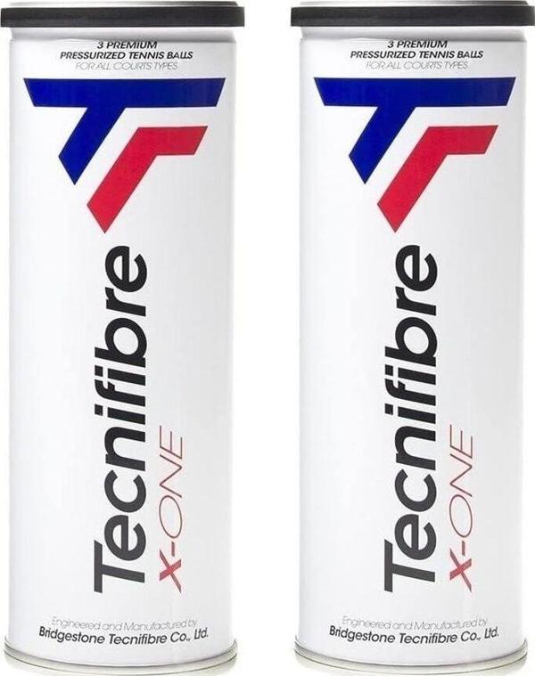 Tecnifibre X-One 3'lü 2 Kutu Tenis Topu - Image 1