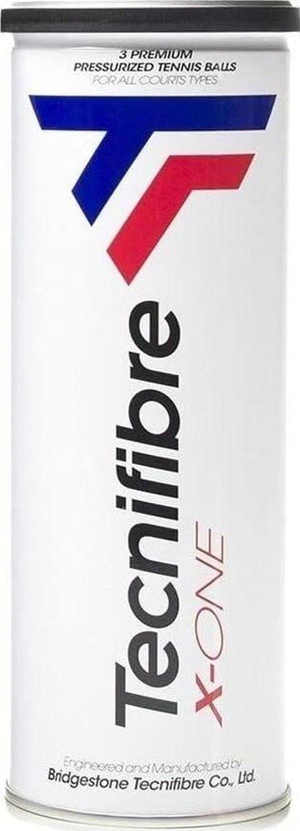 Tecnifibre X-One 3'lü Tenis Topu - Image 1