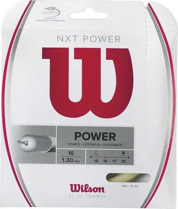 Wilson Nxt Power Natural 16/1.30 Tekli Kordaj WRZ941600 - Image 1