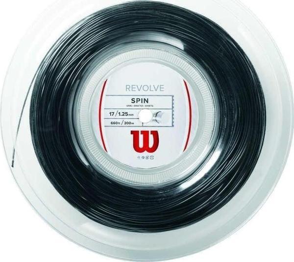 Wilson Revolve Siyah 17/1.25 200M Rulo Kordaj WRZ906900 - Image 1