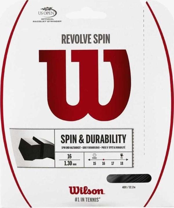 Wilson Revolve Spin 16/1.30 Tekli Kordaj WRZ957000 - Image 1