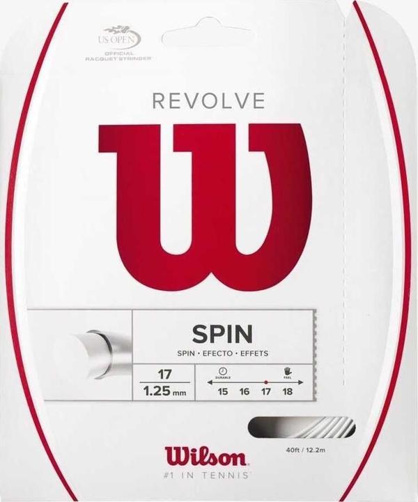 Wilson Revolve Spin 17/1.25 Tekli Kordaj WRZ946600 - Image 1