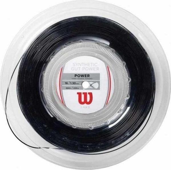 Wilson Sentetik Gut Power Siyah 16/1.30 200M Rulo Kordaj WRZ905200 - Image 1