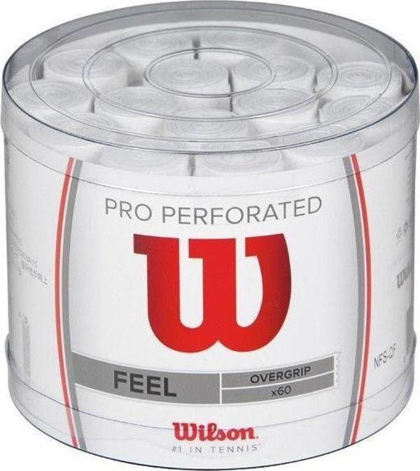 Wilson Pro Perforated Feel 60'lı Overgrip wrz4008wh - Image 1
