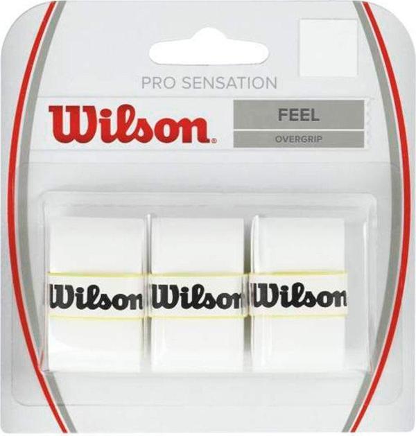Wilson Pro Sensation Feel 3'lü Tenis Gribi Beyaz - Image 1