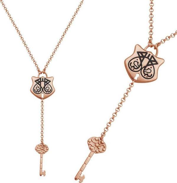 Himarry Gümüş Rose Ya Fettah Yazılı Kadın Kolye - Image 1