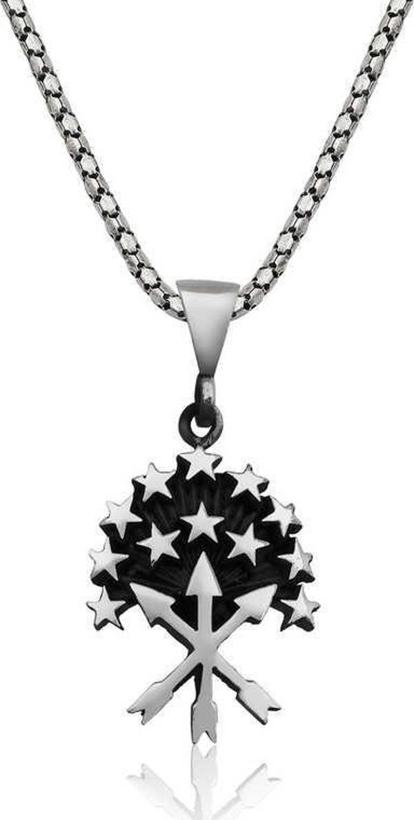 Himarry Gümüş Çerkes Kolyesi - Image 1