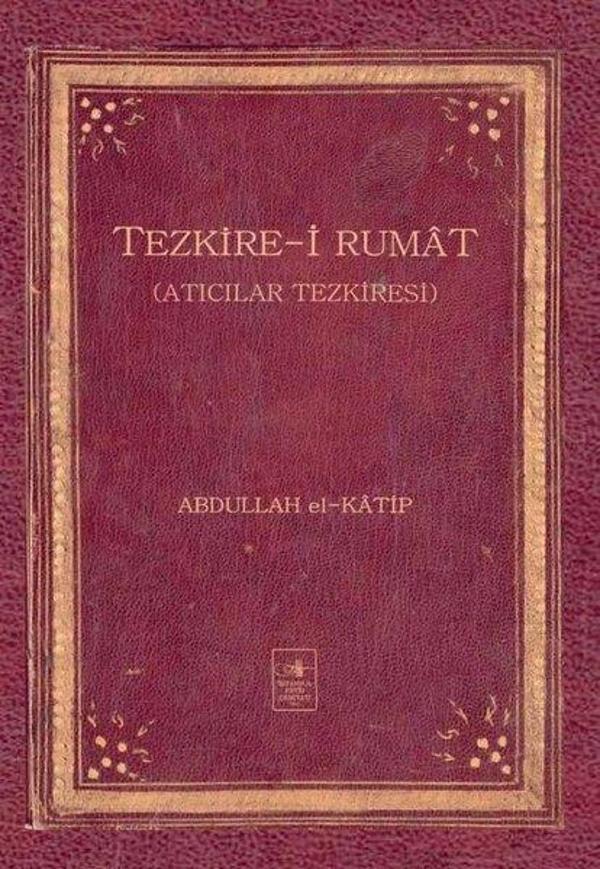 Tezkire-i Rumat - İstanbul Fetih Cemiyeti - Image 1