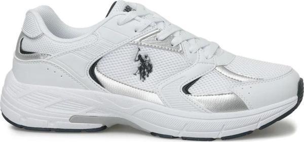 U.S. Polo Assn. Felix 4FX 101501743 Beyaz & Laci & Gri Erkek Günlük Spor Ayakkabı - Image 1