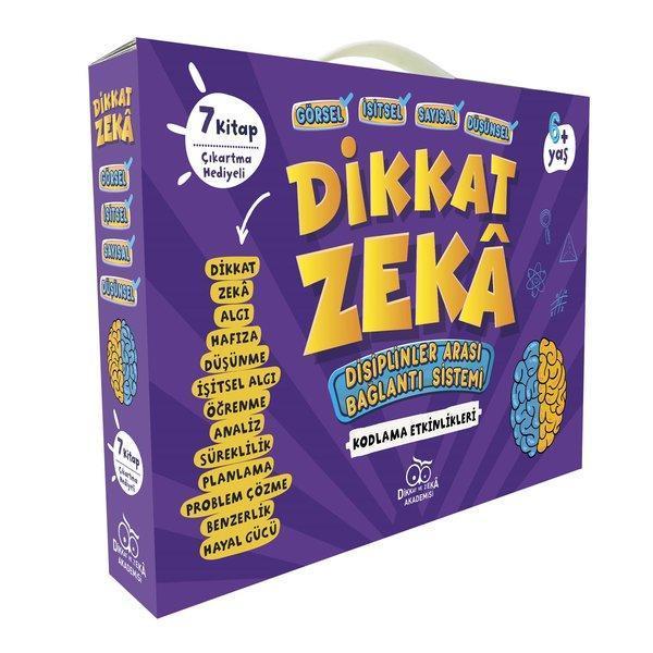 Dikkat Zeka Ana Sınıfı Seti-6 Yaş-7 Kitap Takım - Dikkat ve Zeka Akademisi - Image 1