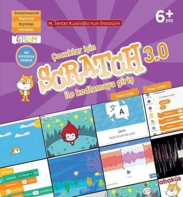 Çocuklar İçin Scratch 3.0 ile Kodlamaya Giriş - Abaküs Kitap - Image 1